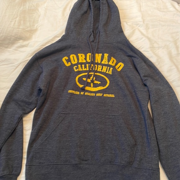 Gray/Yellow Hoodie - Picture 1 of 1